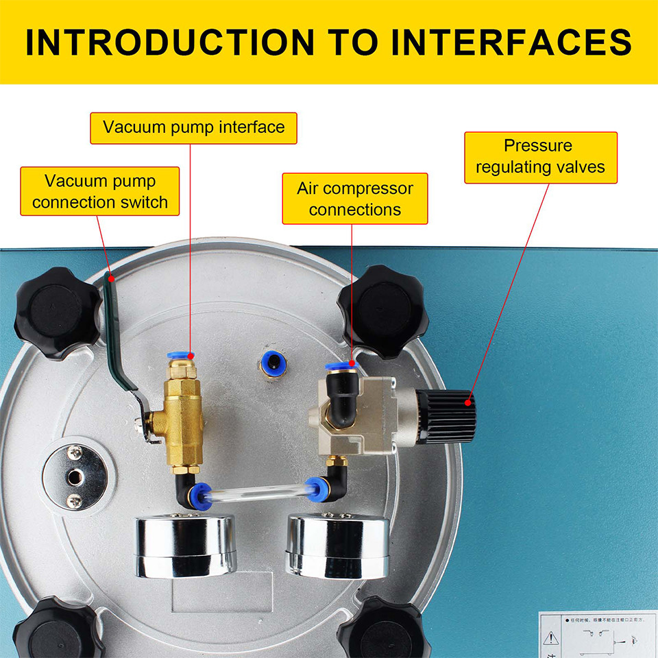 Digital Vacuum Casting Jewellery Wax Injector Machine 3KG Capacity