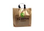 Brown Strong Polythene Bagswith Handle Durable Polyethylene Retail Carrier Bags
