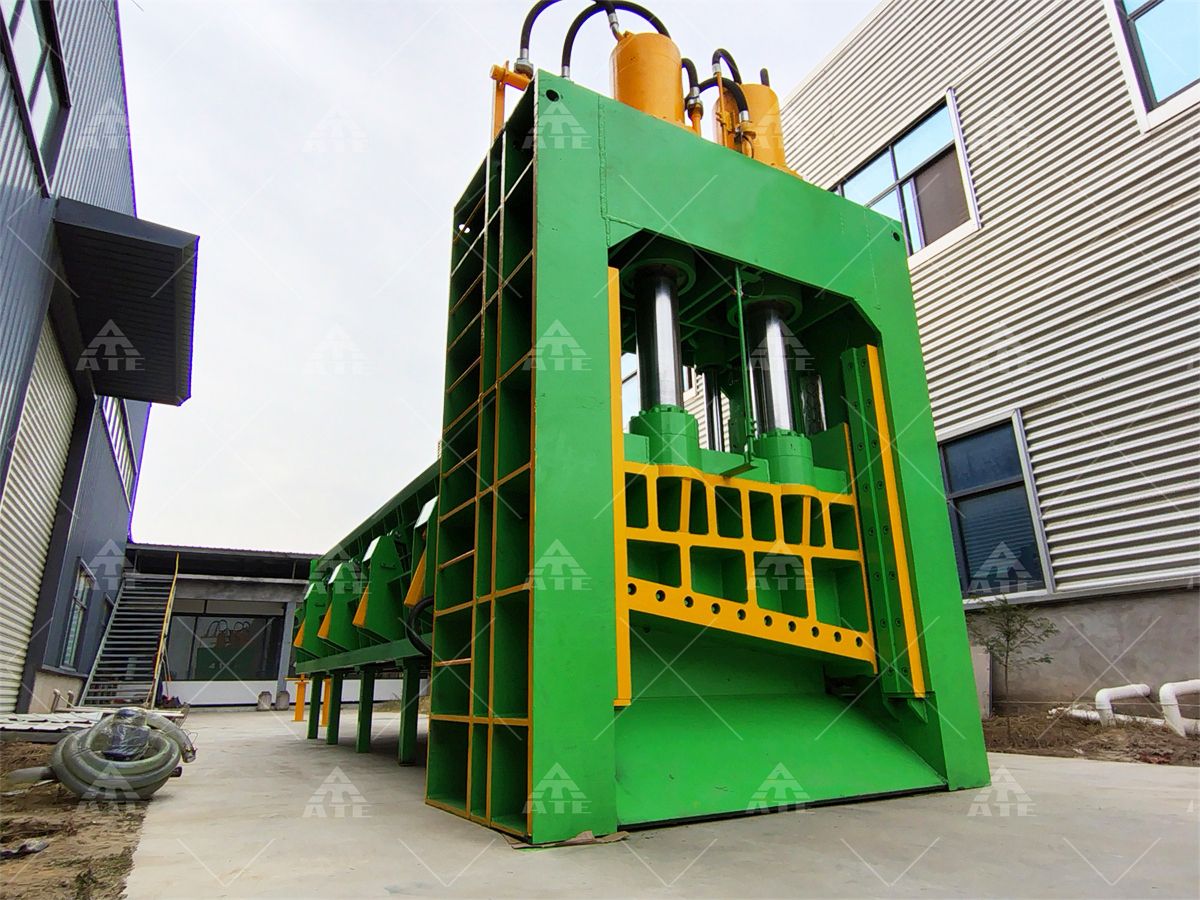 400T/500/630T/800T Gantry Shear Hydraulic Steel Scrap Metal Shear For Cutting