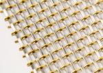 Partitions Woven Copper Stainless Steel Crimped Wire Mesh 4×8m For Furniture
