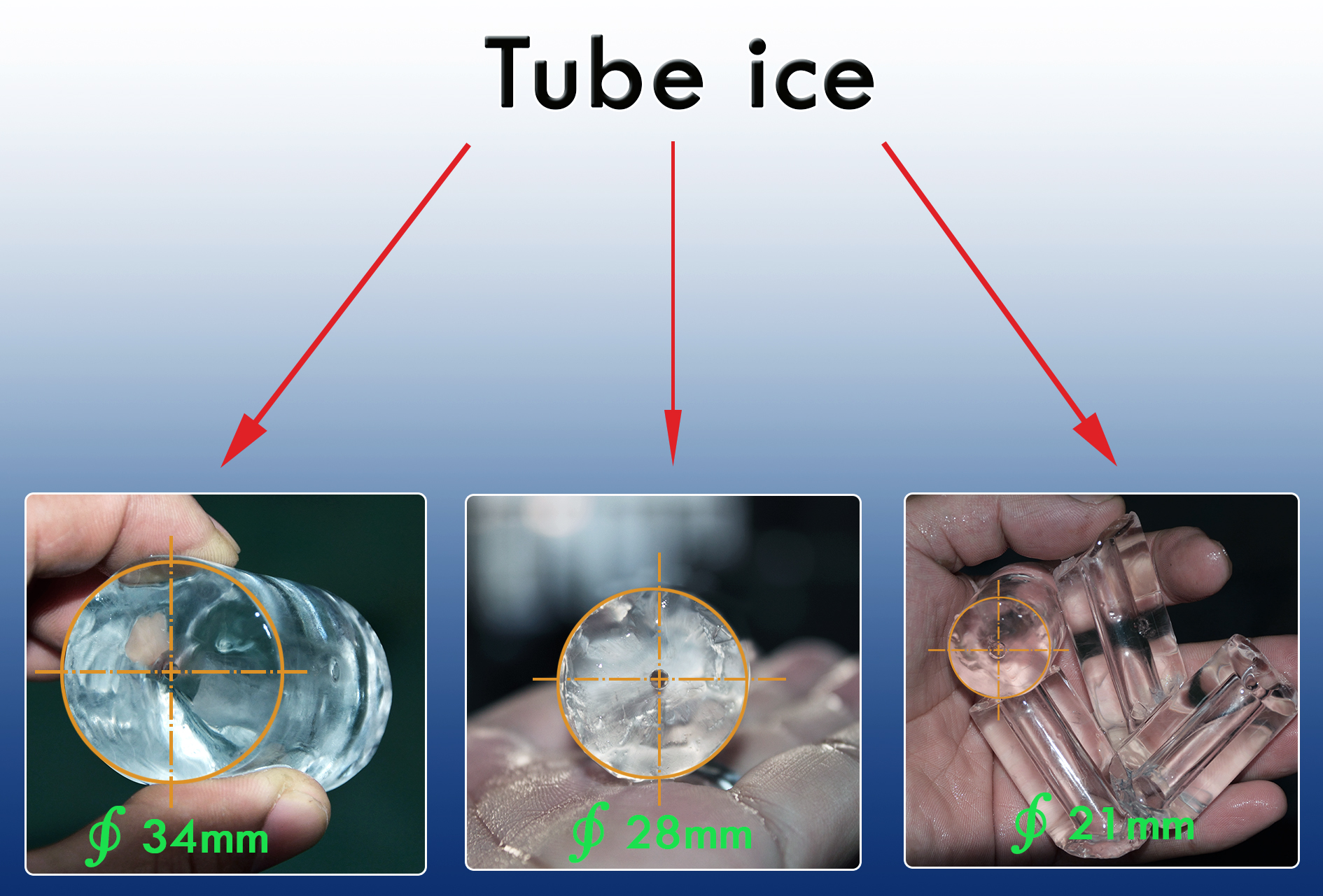 Garment Shops' Essential Tube Ice Machine Focusun 1T/2T/3T/5T/8T for Small Capacity