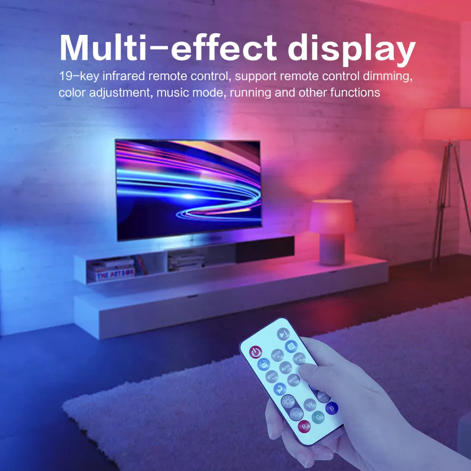 Hongtop 5m/roll 3- SK6812 RGB RGBW RGBWW RGBNW RGBCW LED Strip Light for Furniture
