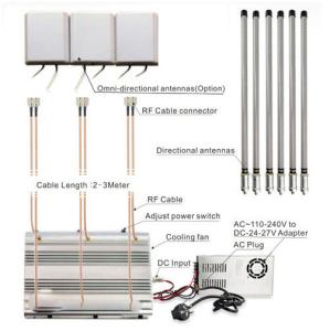 Quality 24 Hours Working Prison Cell Phone Jammer 6 Antennas 2G 3G 4G GPS 90w Power wholesale