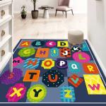 Crystal Velvet Childrens Playroom Rug 80*160cm Game Room Carpet