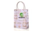 Rigid Snap Handle Carry More Grocery Bags , Pink Minnie Printing Carry Plastic