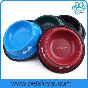 Quality High Quality Stainless steel dog bows print dog bowl Melamine material pet bowl wholesale