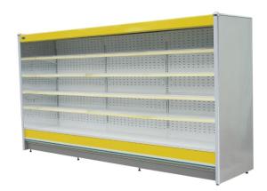 Quality Easy Cleaning Supermarket Display Chiller , Fruit Vegetable Display Freezer wholesale