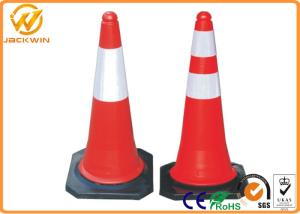 Quality Heavy Duty Rubber Base Traffic Management Cones Water Proof 2.5KG Weight wholesale