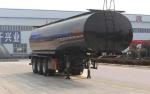 Heating Asphalt Tank Semi Trailer 35 - 60cbm 3 Axle Insulated Tanker Trailers