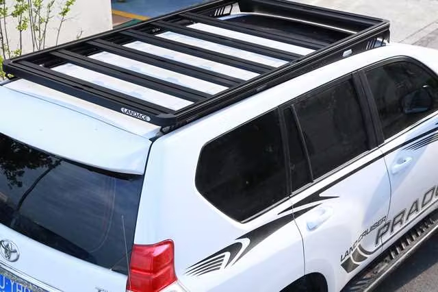 Durable Universal Aluminum Alloy Solar Car Roof Racks for Toyota Land Cruiser Prado LC 150