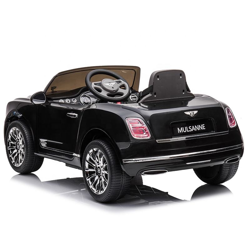 12V Battery Operated Licensed Ride On Car with Remote Control and Leather Seat