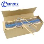1W 2W 3W Metal film Resistance 0.22R 1% Five color ring resistor Spot supply