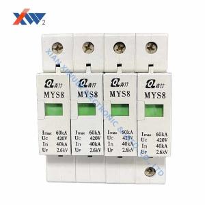 Quality MYS8 420/40 Surge Protective Device , XIWUER Over Voltage Protector wholesale