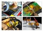 Electrical Motor Transformer Insulation Kapton Polyimide Tape Brown / Amber