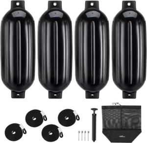 Quality Boat Fender 4 Pack Boat Bumpers Fenders with 4 Ropes wholesale