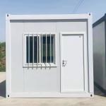 Prefabricated Luxury Folding Container House With Bedroom / Bathroom