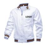 Custom Plus Size Fashion Men's Jackets Casual Waterproof Blank Golf Lightweight