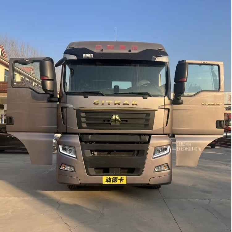 Sinotruk Sitrak C7h Tractor Truck Head Brand New 6*4 Tractor Trucks 480HP 500HP EUR 5 10wheel 10 16 Heavy Truck 3 Axles Manual