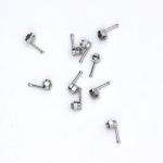 Stop Locks With Hook 5.7mm/3.3mm Orthodontic 20pcs (10L+10R) Stainless Steel