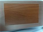 PVDF Coated 4.0mm 3D Aluminium Wood Panel With PVC Film