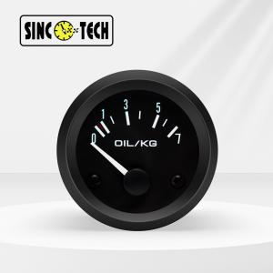 Quality 100PSI 52mm Electric Oil Pressure Gauge Auto Mobile Meter wholesale