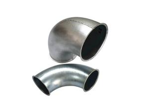 Quality Welding Elbow Pipe Fitting , Industry Dust Removal Metal Dust Collection Pipe wholesale