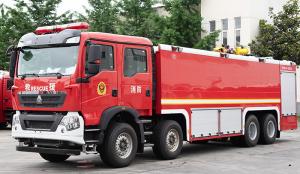 Quality Sinotruk HOWO 21T Water Foam Tank Fire Fighting Truck Good Price China Manufacturer wholesale