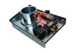 Adjustment Metal Duct Zone Dampers Galvanized Sealed Pneumatic Blast Gates