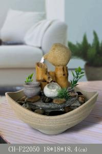Quality 18.4cm Home Office Decor Indoor Waterfall Fountain wholesale