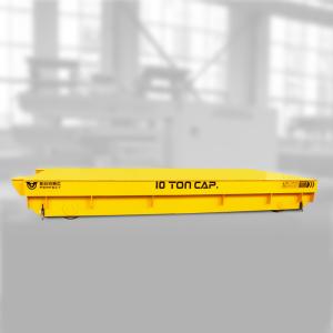 Quality 10T Industry Transfer Cart / Motorized Rail Cart Cross For Bay Transport wholesale