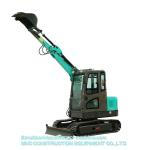 Diesel 0.26m3 4 Ton Hydraulic Crawler Excavator Machinery