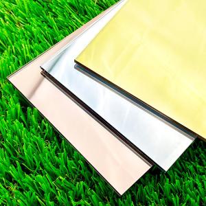 Quality Modern Double Sided Acrylic Mirror Sheet 2mm-120mm Heat Resistance wholesale