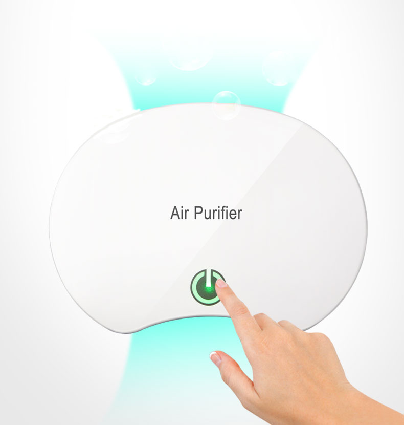 HOMEFISH USB Powered Smart Car Air Purifier 181x130x36mm