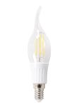 LED C35 Candle Filament Bulb No UV Radiation For Lighting Lamps