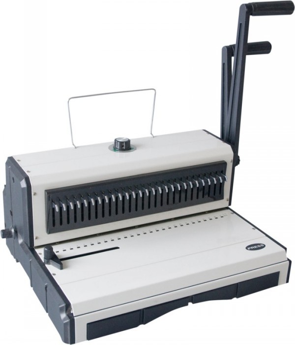 Office Supply Stationery 2.5mm A5 Manual Desktop Binding Machine