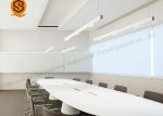 10 12 Person Conference Table O Shaped 100% Repairable Artificial Stone Material