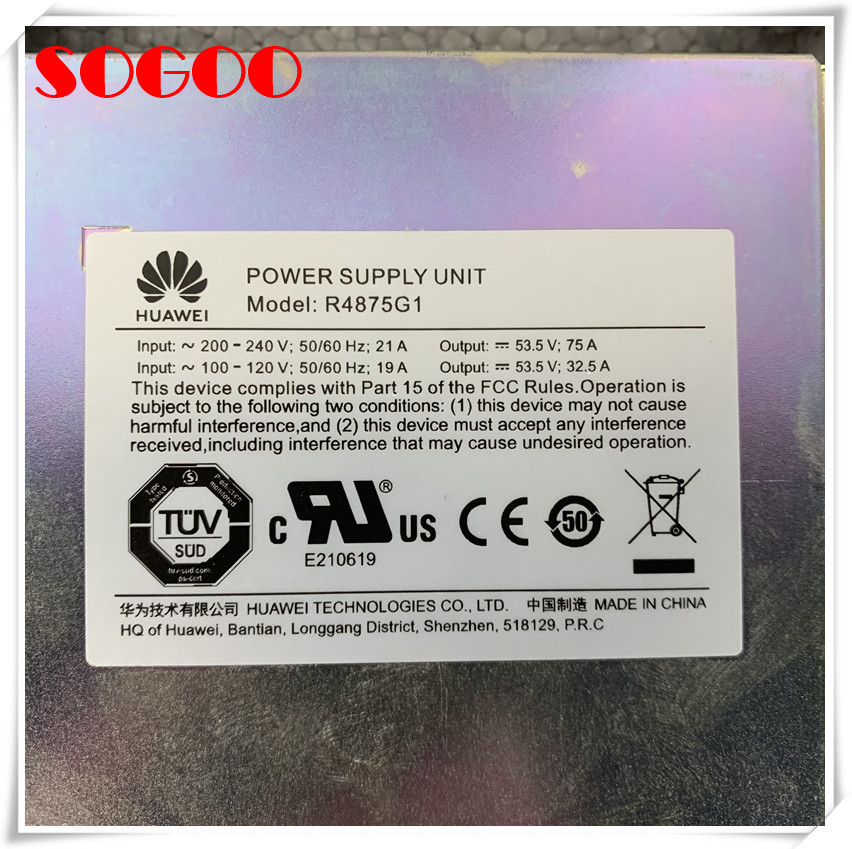 New And Original Huawei R4875G1 Rectifier Power Module