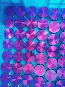 Quality PVD Pink Colors coating on glass, metal, steel parts wholesale