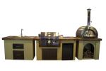 Islands AGA Stainless Steel Wood Fired Pizza Oven Steel Wood Fired Pizza Oven