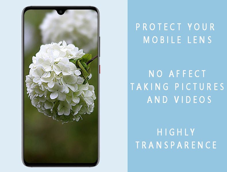 Anti-Scratch Fingerprint Ultra Thin HD Tempered Glass Camera Lens Protector for Samsung J8/6/7/4 2018
