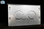 BS4568 Steel GI Electrical Boxes And Covers For Metal Outlet Devices