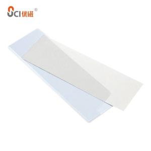 Quality Writable Magnetic Label Holder White Clear PVC Label Holder Pocket wholesale