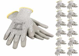 Quality Hand Safety Polyurethane Work Gloves Abrasion Resistant Sample Free wholesale