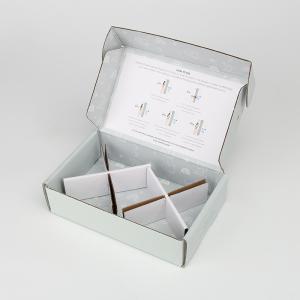 Quality Custom Logo Currugated Paper Shipping Packaging Box For Cosmetic wholesale
