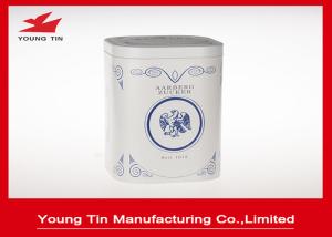 Quality Round Metal Tea Tins Storage 0.23 MM Steel Tinplate For Traditional Tea Packaging wholesale