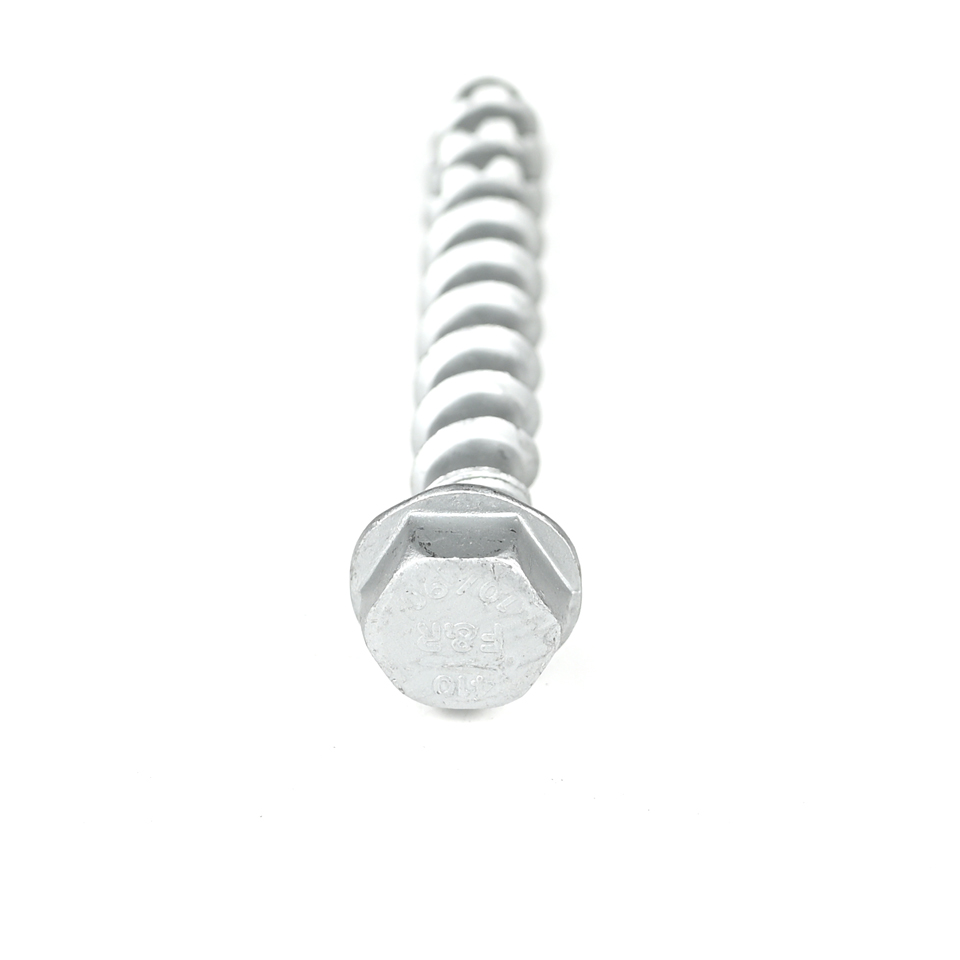 Flat Head Hex Flange Stainless Steel Masonry Concrete Screw Anchors Bolts for Facade Suspension System