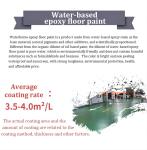 Water-Based Epoxy Floor Coating for Wear-Resistant and Anti-Corrosion Garage