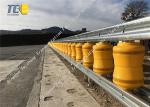 0.35m Diameter Road Guardrail EVA Highway Roller Barrier
