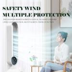 UV Negative Ion Air Purifier Bladeless Purifying Fan 27*111cm