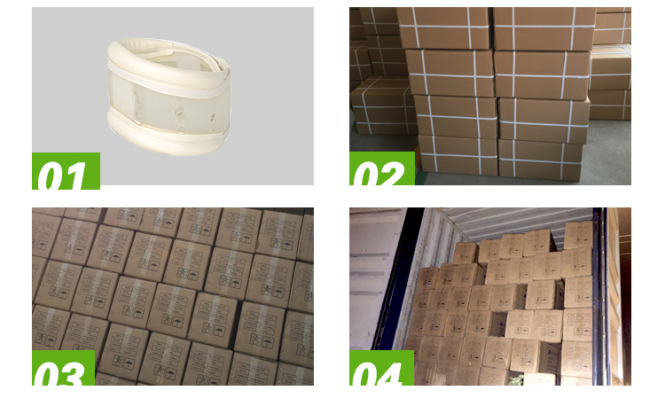 Whosale highquality plastic cervical collar neck support collar